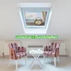 Wallario Lichtschutzbild, Dekorativer Sichtschutz Produktbild-Vorschau 2