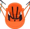 vidaXL 2-in-1 Einzelschaukel und Babyschaukel Orange Produktbild-Vorschau 12