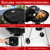 SUNJAS Holzkohlegrill  BBQ Kugelgrill XXXL Standgrill Produktbild-Vorschau 3