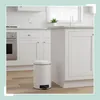 Poubelle Relaxdays, 12 litres, avec seau intérieur amovible Voir les images du produit 3