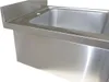 Spülcenter Aus Edelstahl, Ein Becken Rechts, 140 X 70 Cm Produktbild-Vorschau 2