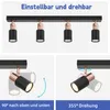 ZMH reflektor sufitowy 4 płomienie LED lampa sufitowa GU10 Podgląd zdjęcia produktu 3