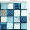 EasyLife 40pcs Wandfliesenaufkleber für Wohnkultur, 10x10cm Produktbild-Vorschau 2