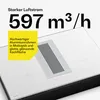 Klarstein Velaire Induktionskochfeld mit Dunstabzug 80 cm – Produktbild-Vorschau 5