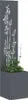 vidaXL Garten Sichtschutz-Leinwand Floral Anthrazit 32 x 32 Produktbild-Vorschau 3