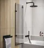 Badplaats Duschwand für Badewanne Austin 100 x 140 cm Produktbild-Vorschau 2