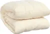 vidaXL Zátěžová deka Light Cream 155x220 cm 11 kg Látka Náhled obrázku produktu 1