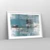 Gerahmtes Poster - Weißer Rahmen - Abstraktion Modern Produktbild-Vorschau 8