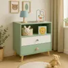 Kinderregal mit 2 Schubladen, Wald-Design, Bärchenmotiv, Produktbild-Vorschau 8