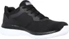 A black Skechers training shoe with a white sole is shown against a white background. Anteprima dell’immagine prodotto