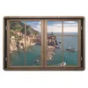 MuchoWow® Mauspad Mousepad Durchsichtig - Fenster - Insel Produktbild-Vorschau 1