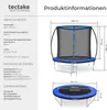 tectake® Trampolin Jumpy Ø 244 cm, GS- mit Sicherheitsnetz Produktbild-Vorschau 5