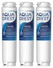Three identical water filters are lined up against a white background. Produktbild-Vorschau