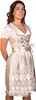 EMELY Dirndl Trachtenkleid Damen 2:TLG Natur/Weiß 40 Produktbild-Vorschau 1