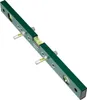 A green universal spirit level with bubble vials is shown against a white background. Produktbild-Vorschau
