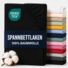 Komfortec Jersey Spannbettlaken 160x200 cm, 100% Baumwolle, Produktbild-Vorschau 1
