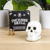 Räucherhaus Totenkopf Keramik Skull Weiß  ca. 7 x 9 x 8 cm Produktbild-Vorschau 6
