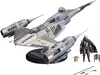 A Star Wars N-1 Starfighter model with accompanying figures and accessories, displayed on a white background. Náhled obrázku produktu