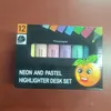 YIZOCENGUO Textmarker Set, 12 Stück mit Keilspitze, für Produktbild-Vorschau 2