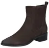 Buty za kostkę Caprice brązowe Podgląd zdjęcia produktu 1