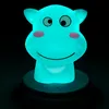 Alecto SILLY HIPPO - LED-Nachtlicht, Nilpferd, blau Produktbild-Vorschau 4