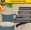 Karl Krüger 89566P Topf-Set Petrol 5-tlg. Produktbild-Vorschau 2