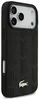 Custodia iPhone 17 Pro Max Lacoste in Pelle finta nera con Anteprima dell’immagine prodotto 4