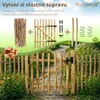 Floranica palisádový plot bežný meter x 90 cm 8-10 cm Náhľad obrázku produktu 3