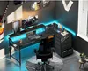 Scrivania ad angolo ODK 140x80cm Scrivania da gioco a LED Anteprima dell’immagine prodotto 8