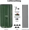 Wiltec Faltbare Regentonne 100 l mit Deckel, Regenfass aus Produktbild-Vorschau 7