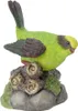 A small, brightly colored bird figurine perched on a decorative base. Produktbild-Vorschau