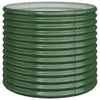 vidaXL Pflanzkübel Verzinkter Stahl 80x80x68 cm Grün Produktbild-Vorschau 1