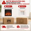 HOMAVO Elektrischer Ambiente-Kamin – 900/1800 W Produktbild-Vorschau 8
