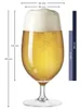 LEONARDO 061451 Ciao+ Biertulpe, Glas, 410ml, H 16cm, klar Produktbild-Vorschau 8