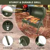 SunJas Holzkohlegrill K-GN22A  Reisegrill Edelstahl Produktbild-Vorschau 2