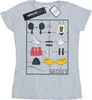 Disney - T-Shirt für Damen BI30902 (XL) (Grau) Produktbild-Vorschau 1