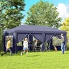 Altana Outsunny 5,85 x 2,95 m, altana ogrodowa, altana Podgląd zdjęcia produktu 2