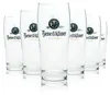 6x Benediktiner Weissbräu Bier Glas 0,5l Willi Becher Hell Produktbild-Vorschau 4
