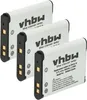 vhbw 3x Akku kompatibel mit Nikon Coolpix A300, S3100, Produktbild-Vorschau 1