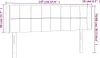 The Living Store Kopfteil mit Ohren Hellgrau 147x16x78/88 Produktbild-Vorschau 9