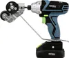 A cordless drill with an attached metal cutting adapter. Anteprima dell’immagine prodotto