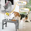 Hundenapf mit 2 Edelstahlnäpfen für Hunde 4 Produktbild-Vorschau 6