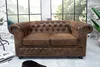 riess-ambiente Chesterfield 2-Sitzer Sofa 150cm antik braun Produktbild-Vorschau 3