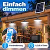 Lampa solarna LED lampa wisząca lampy solarne do wnętrz Podgląd zdjęcia produktu 5