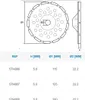 Diamant-Schleifscheibe 180 x 22,2 x 5 mm, Doppelsegment Produktbild-Vorschau 3
