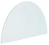 vidaXL Ohniště s průhlednou skleněnou deskou 1000 x 600 mm Náhled obrázku produktu 1