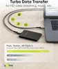 Goobay 74213 Cavo USB-C™ con guaina in tessuto, USB4™, 240 Anteprima dell’immagine prodotto 7
