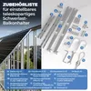 Balkonkraftwerk PV Halterung für Geländer Flachdach Wand Produktbild-Vorschau 9