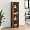vidaXL Highboard vieux bois 35 x 37 x 142 cm Bois composite Voir les images du produit 4