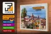 Holzschild Reise 30x20cm Teneriffa Spanien La Orotava Meer Produktbild-Vorschau 3